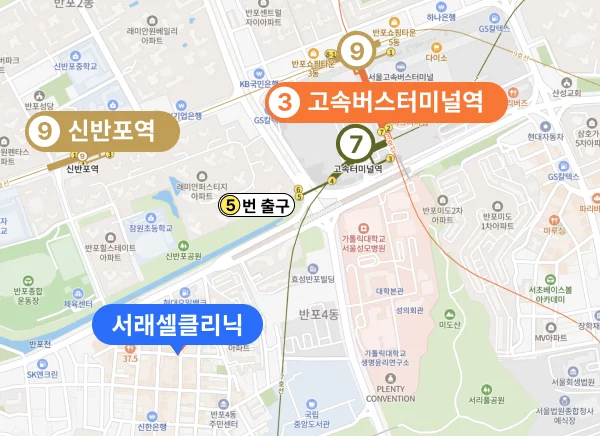 서래가정의학과 위치